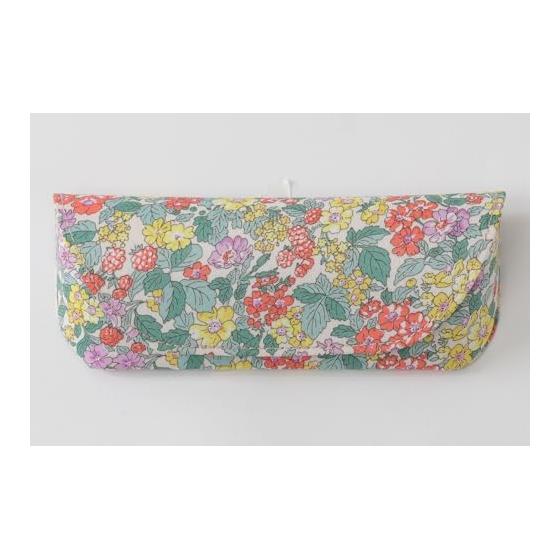 DDintex FLORET LONDON Футляр для очков 02 Hedgerow Rumble Желтый 1663,5 см [Использован принт Liberty]