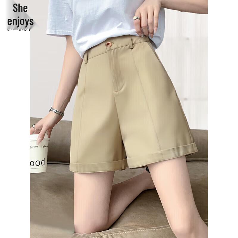 

Женские повседневные шорты-карго с высокой посадкой M