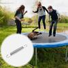 Replacement Springs Trampoline Parts Waist Stretching Double Hook Material Steel