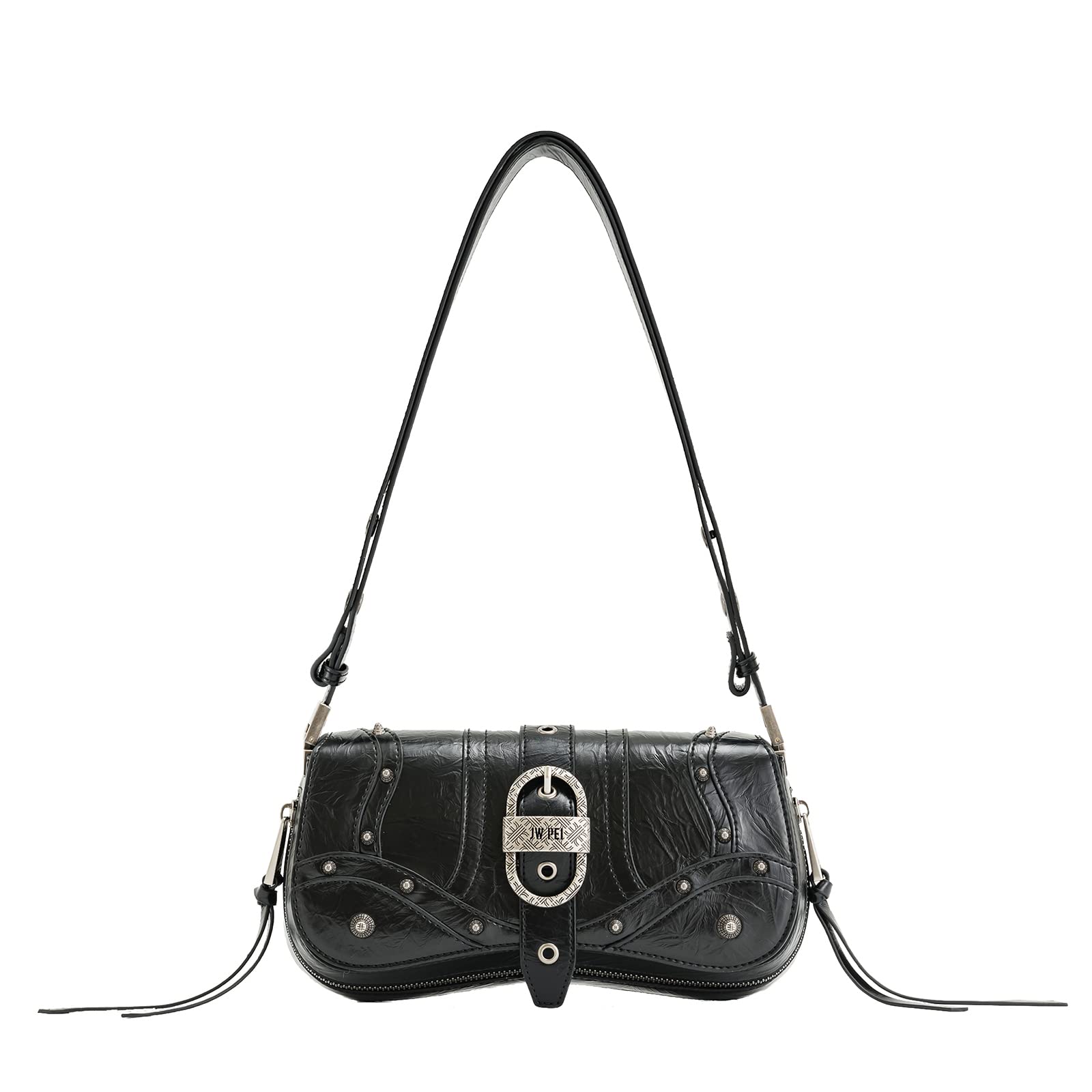 

Сумка Joy Bag 2WAY Crossbody Сумка Маленькая Сумка Регулируемая Длина Мини Сумка Crossbody Стиль Легкая Милая Маленькая Сумка [JW PEI] Женская 90-х (Тисненый