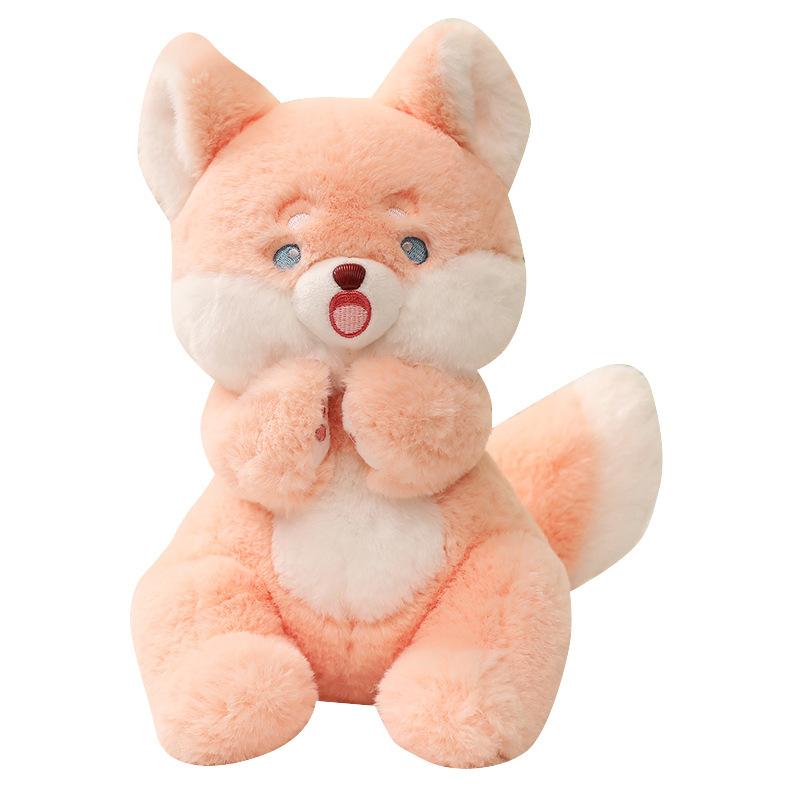 Little Rabbit Plush Toy Cat Doll Fox Doll Children Rag Doll Girl Sleeping Pillow Gift