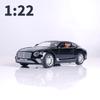 Bentley Continental 1:22 Scale Model Car Alloy Metal Collectible Die-Cast Vehicle European Luxury Car Simulation Toy