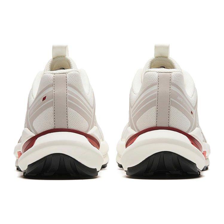 Anta Round Toe Comfortable Non-Slip Durable Low-Top Outdoor Functional Shoes Men Shoes Light-Brown 112345660A-1