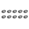5/10 Stuks Auto Afstandsbediening Sleutel Sticker Auto Embleem Decoratie Decal Voor Toyota 86 Prado Camry Yaris RAV4 CHR Mirai Supra Alphard Corolla