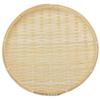Small Handmade Bamboo Weaving Round Basket for Snacks, Pastries, or Candy