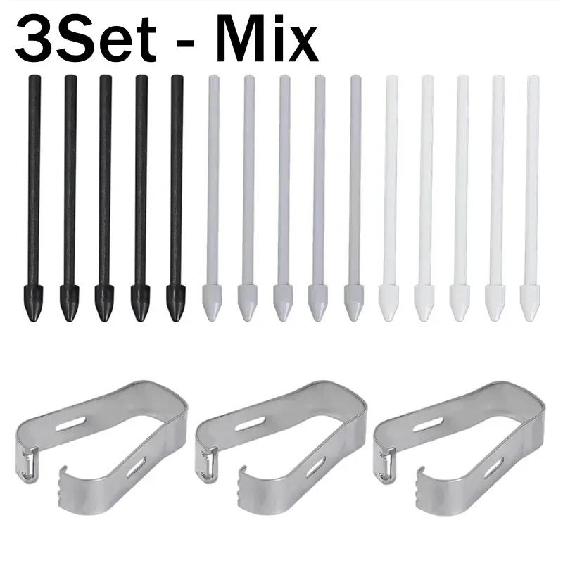 Stylus Pen Replacement Tablet Pencil Nib for Samsung Galaxy S Pen Tab S9 S23 Wear Resistant Stylus Pencil Tips with Tweezer Set 6