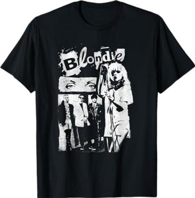 Blondie Punk Zine Collage Vintage Band T-Shirt Unisex T-Shirt