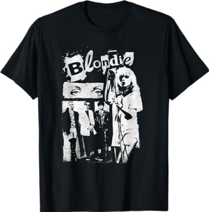Blondie Punk Zine Collage Vintage Band T-Shirt Unisex T-Shirt L