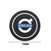 AABAJ1 2PCS Car Logo Water Cup Pad Drink Coaster Holder Anti-slip Mat For Volvo RDESIGN XC60 XC90 S60 S80 S60L V40 V60 AWD V90