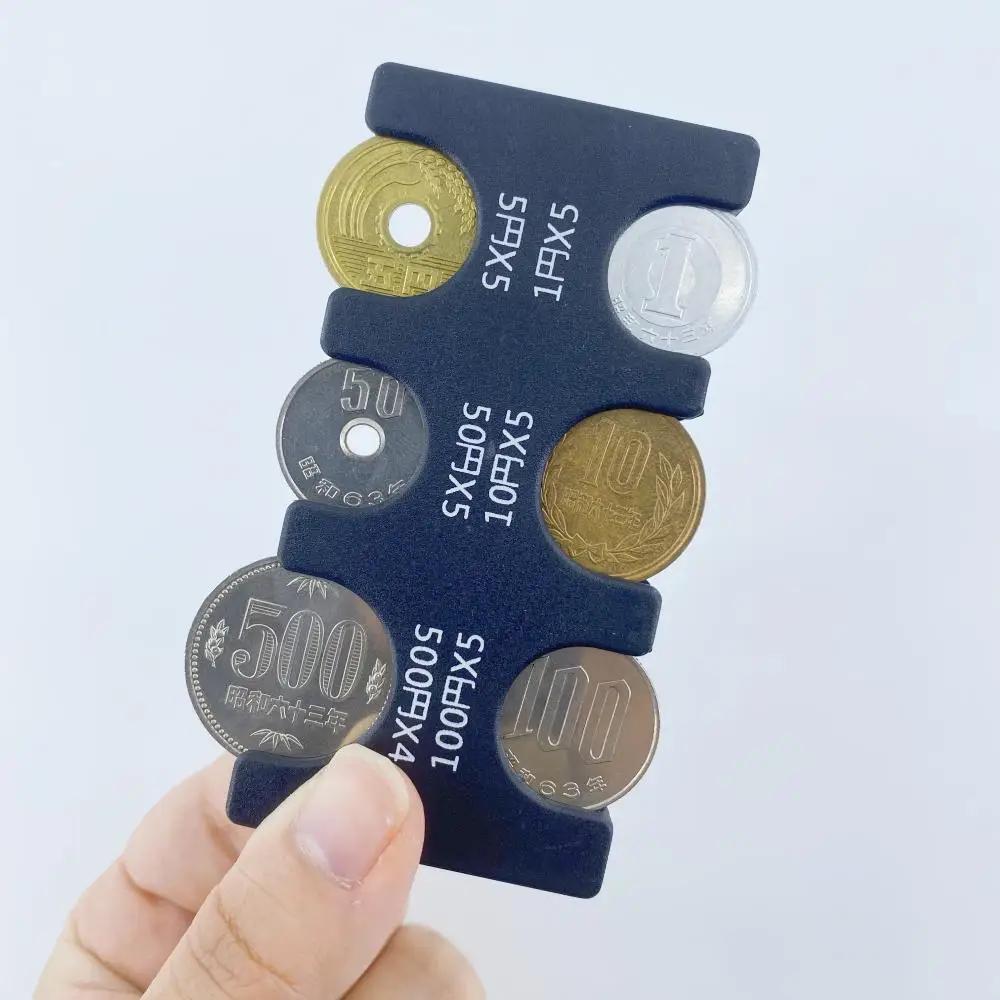 1PC Coin Dispenser Collection Purse Wallet Organizer Holder For Car Coin Changer Holder Mini Japan Coin Dispenser Stor