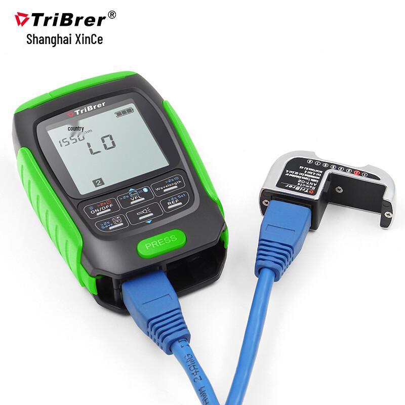 TriBrer APM55NC Rechargeable Optical Power Meter with Red Light Source
