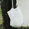 Mesh eco bag (white / black)