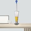 Blaue Pipette Pipett Mit Skala Glaspipetten Skala Tropfer Gummikopf