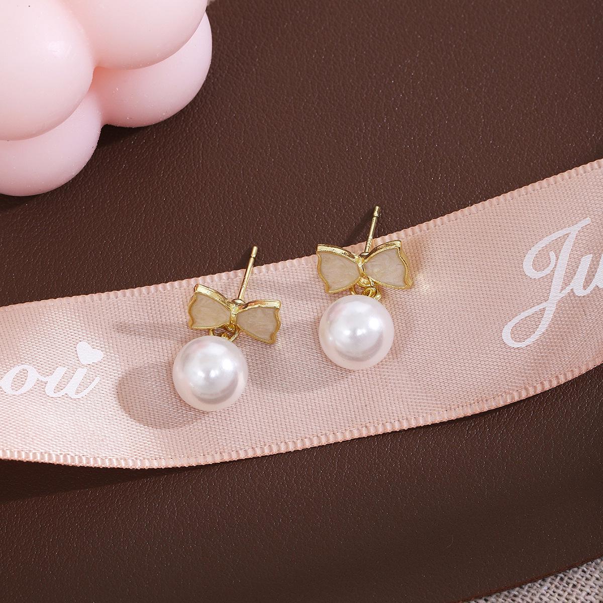 

Серьги с кисточками из элегантного жемчуга Серебряная игла - Роскошный нежный стиль для девочек