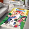 Custom personalization Family Guy Area Rug - Perfect For Kitchen, Bathroom,Laundry Room Decor Large Size Available,Gift All Seasons