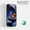 Small Pebble Flowers Suitable For Samsung Galaxy S25 Ultra S20 FE S21 S22+ S23 Plus S24 S26 Edge Magnetism Glass Phone Casee