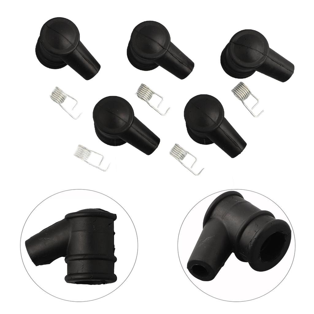 Ignition Coil Rubber Metal Chainsaw Outdoor Assembly For 4500 5200 5800 5 Set