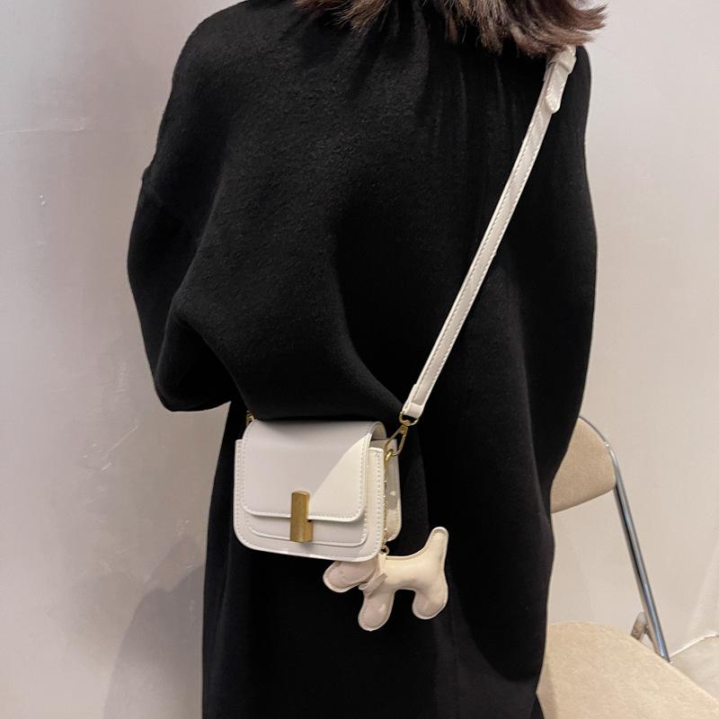 New Bag Women's 2025 Popular High-end Sense Autumn and Winter Retro Versatile Shoulder Messenger Bag Popular Small Square Bag