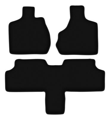 BASIC Black Velour Floor Mats For: Chrysler Voyager IV 7-seater (2000-2008)