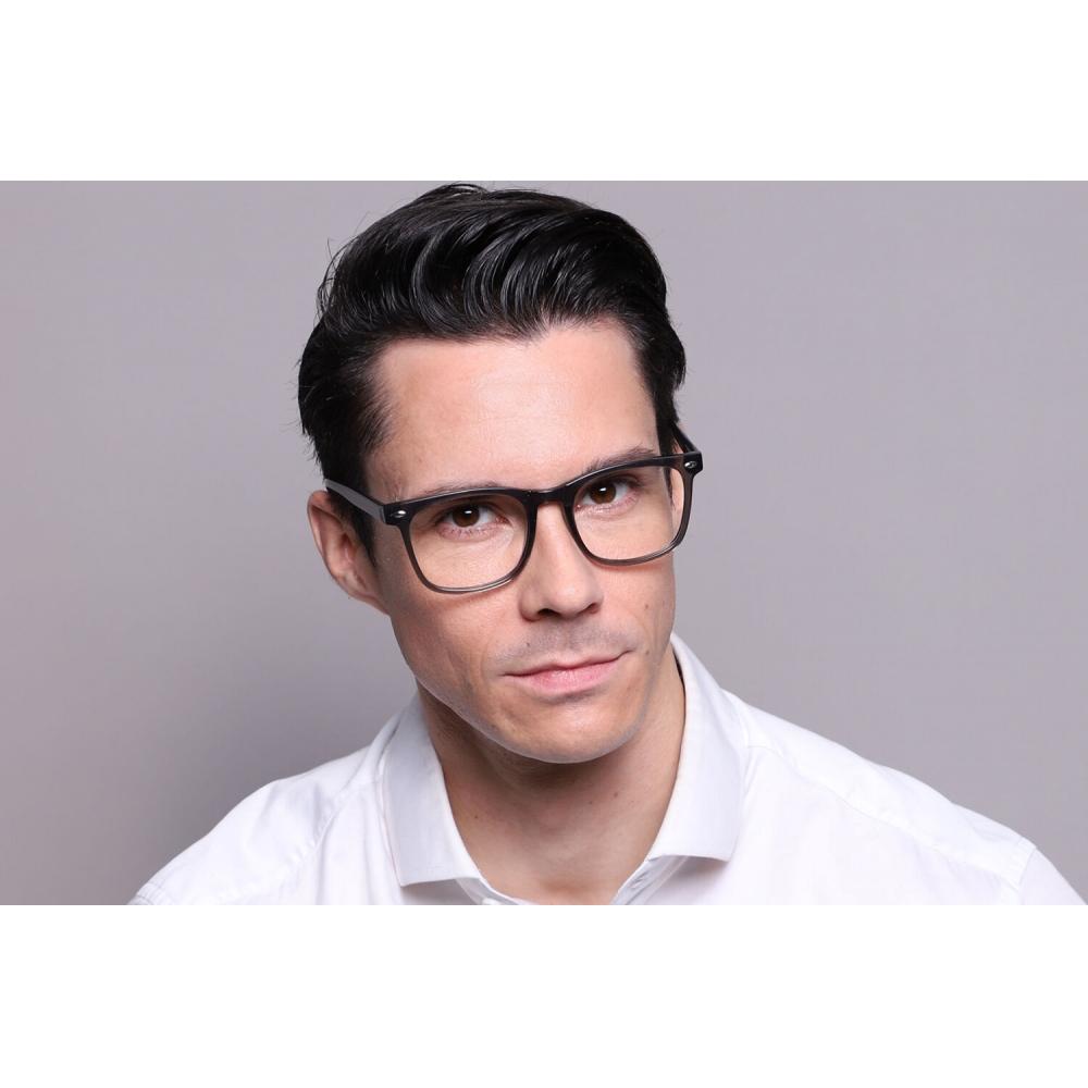 Full Rim Square Grey Smartbuy Collection Cest Cp112c Fashion Unisex Eyeglasses