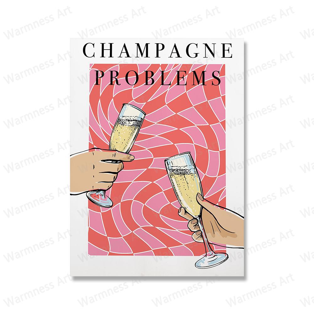 Cowboy Like Me Retro Poster Pink Girly Canvas Print Painting Disco Ball Picture Art Bedroom Living Room Interior Home Decoration No Frame