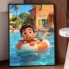 Disney DIY diamond painting 5d full diamond Luca cross stitch diamond living room bedroom decorative painting
