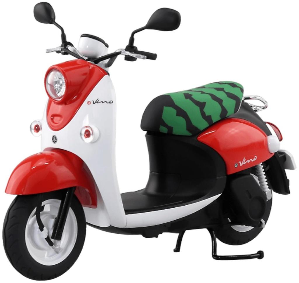 Aoshima Bunka Kyozai The Bike Series Can I Charge Plastic Model Co., Ltd. (AOSHIMA) 1/12 No. JU-01 It? E-Vino (Motorcycle)