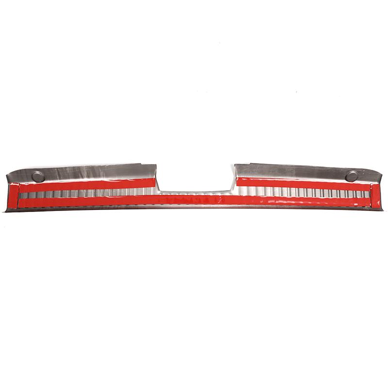 Black Stainless Steel Inner Rear Bumper Guard Plate Cover Trim Fit For 12-20 Toyota 86/Subaru BRZ Auto