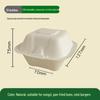 OLOEY 100-Pack Sugarcane Pulp Disposable Food Containers