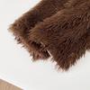 Rainbow Plush Leg Warmer for Trendy Party Costume Colorful Furry Fuzzy Boot Covers Leg Gaiters Footless Socks Streetwear