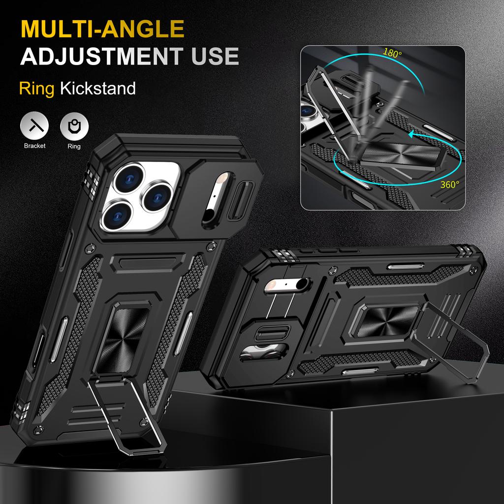 Shockproof Armor Case For iPhone 17 Pro Max Camera Lens Protection Fundas For iPhone 17 Pro iP Air