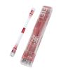 NOPE FILED Pen for Weight Length with Red Spinning, 24.5g, 22.3cm (White Shaft)