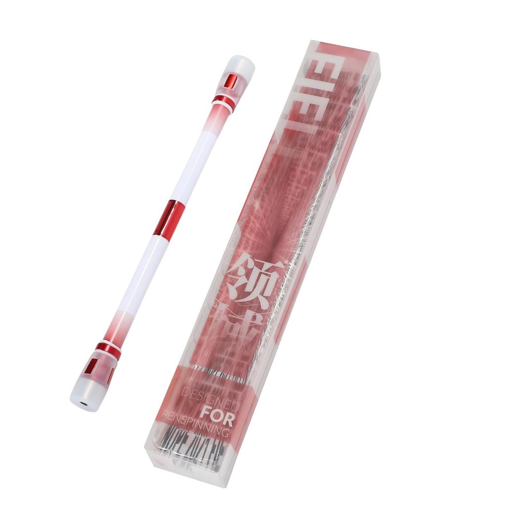 NOPE FILED Pen for Weight Length with Red Spinning, 24.5g, 22.3cm (White Shaft)