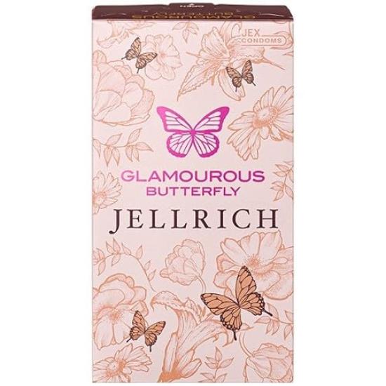 Condom Glamorous Butterfly Melty Hot Moist Gel Rich 4 Piece Set