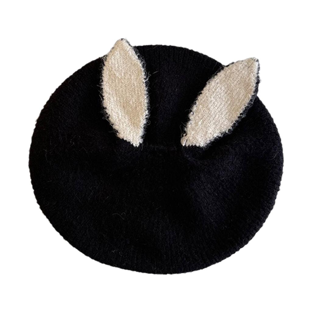 Buy Cute Rabbit Ears Beret Painter Hat 