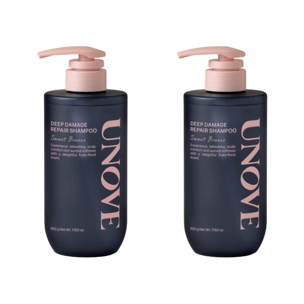 UNOVE Deep Damage Repair Shampoo 500g (7 Options)
