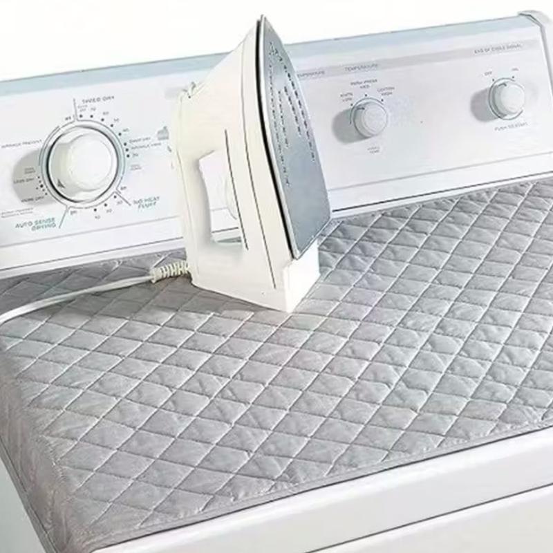 Magnetic Ironing Pad Set with Internal Magnets for Metal Laundry Appliances, Folding for Garment Care In Dorms and Offices