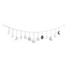 Phase Hanging Decor, Moon Cycle Banner for Wedding and Apartment