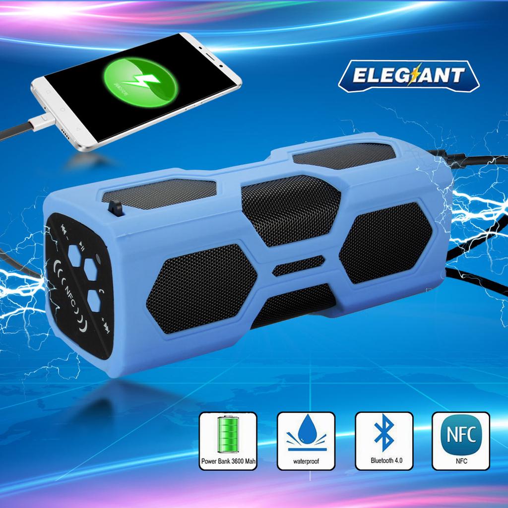 Waterproof Shockproof Portable Boombox Wireless bluetooth 4.0 Speaker