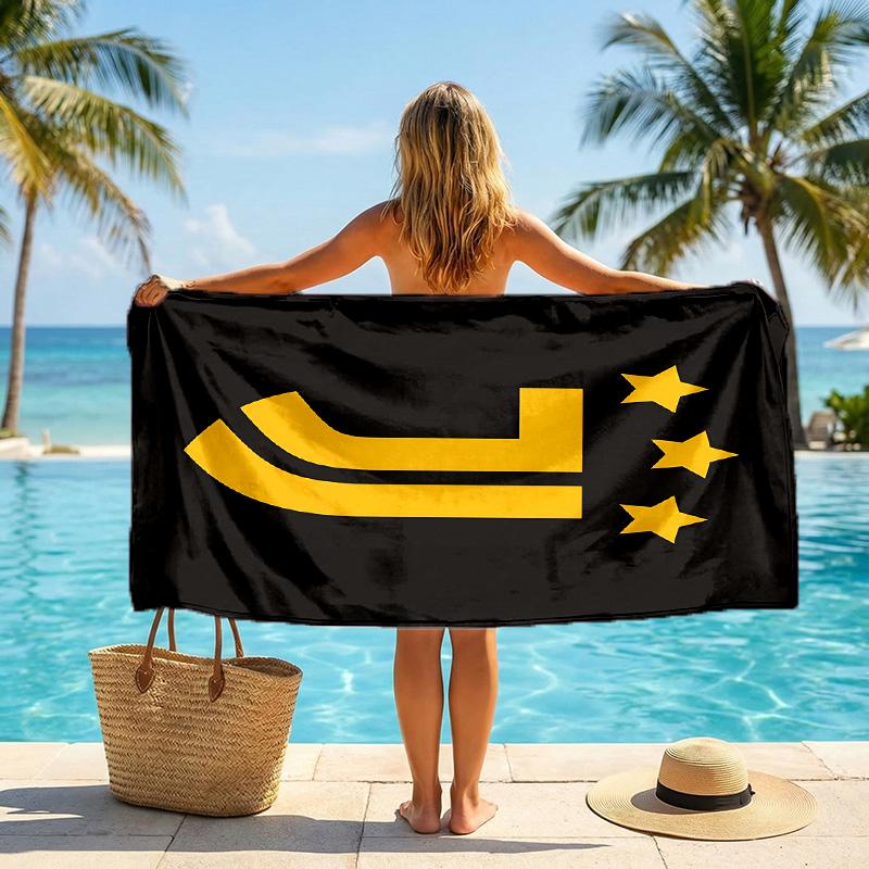 Telo da Spiaggia Juventus FC Morbido Microfibra Asciugatura Rapida Assorbente per Spiaggia Piscina Viaggio