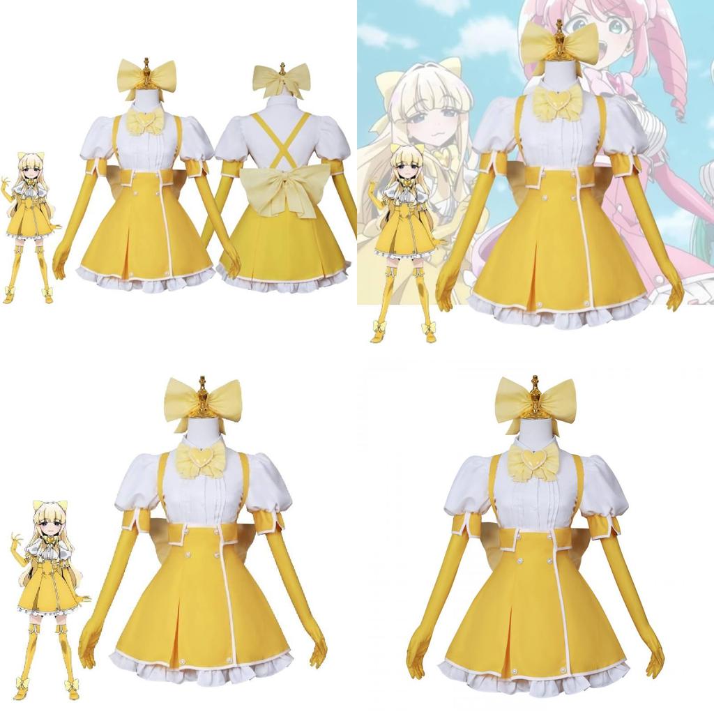Cute And Elegant Polyester Cosplay Costume For Magical Girl Cosplayers Xs-xxxl