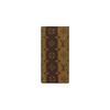 Louis Vuitton X Nigo Brazza Classic Monogram Vertical Stripe Heart Logo Long Canvas Coated Wallet Unisex Wallet Brown M81008
