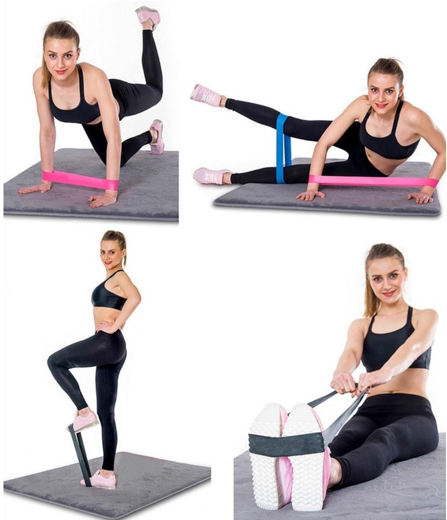 TIDE Resistance Band Loop Yoga Pilates Home GYM Fitness Exercise Workout Training