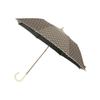 DAKS Folding Umbrella Sun Umbrella All-Weather UV Protection 99.99% Blackout Heat Shield Lightweight Jacquard Embroidery Brown Made in Japan