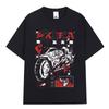 Anime Akira T-Shirts 90er Japanisch Unisexga Film Shotaro Kaneda T-Shirt Unisexs Damenbekleidung Mode Baumwolle Freizeit-T-Shirts Ins