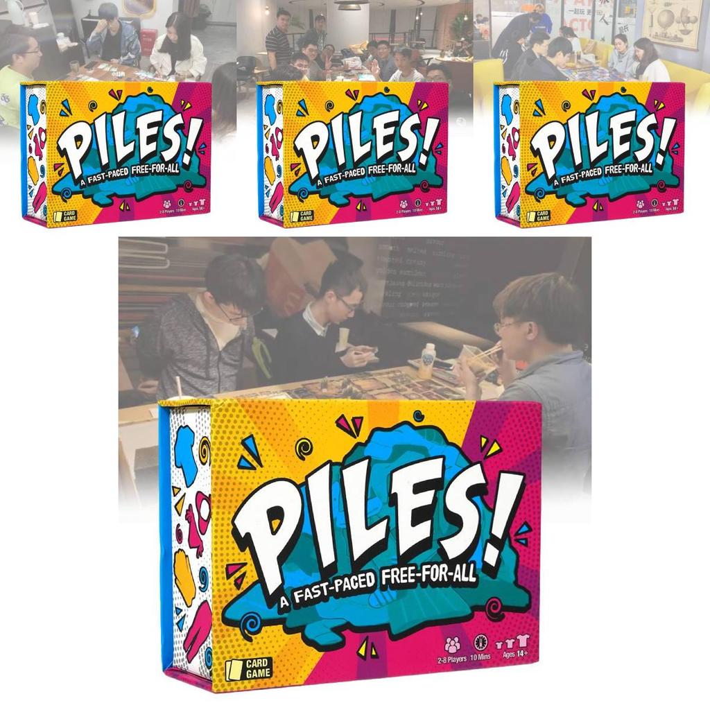 Karty do gry Piles Premium Quality z kartami miedziorytniczymi i żywym opakowaniem Świetne dla sąsiedztw