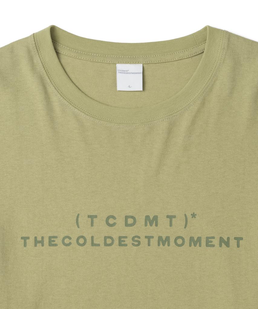 THE COLDEST MOMENT Tcm Type Logo Long Sleeve (Olive)
