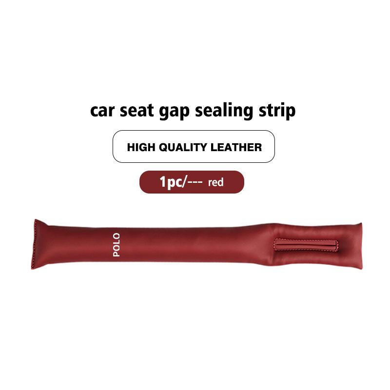 VFHJQ1 For Volkswagen VW Leather Car Seat Gap Filler Anti Slip Storage Pocket Sealing Strip Golf Jetta Passat mk4 mk5 mk6 CC B5 B6 B7