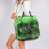 Popular Imitation Fur Plush Women's Handbags Soft Portable Ladies Tote Bag Light Luxury Niche Simple Versatile One Shoulder Bag for Mother's Day Gifts