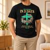 Jesus Cross Crown of Thorns T Shirt John 2:19 Christian Bible Verse Unisex Tee